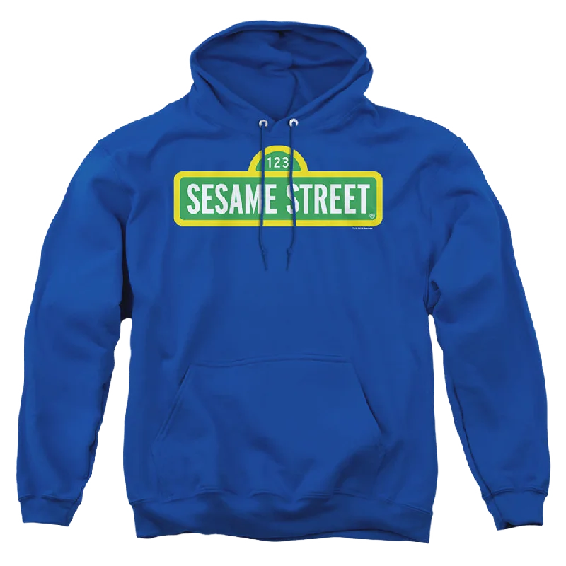 Hurry In warm hooded sweatshirtSesame Street Logo - Pullover Hoodie