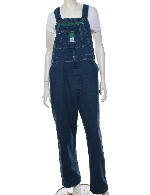 Discount Extravaganza Medium Wash Dungarees - W40 L30