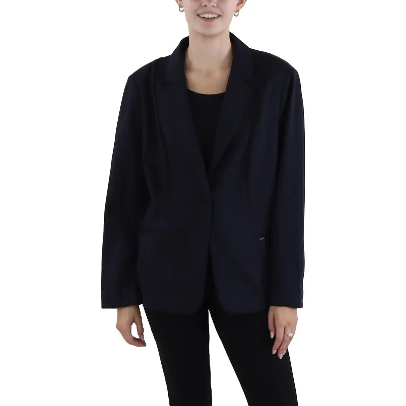 padded puffer coatMarian Womens Suit Separate Work Wear One-Button Blazer