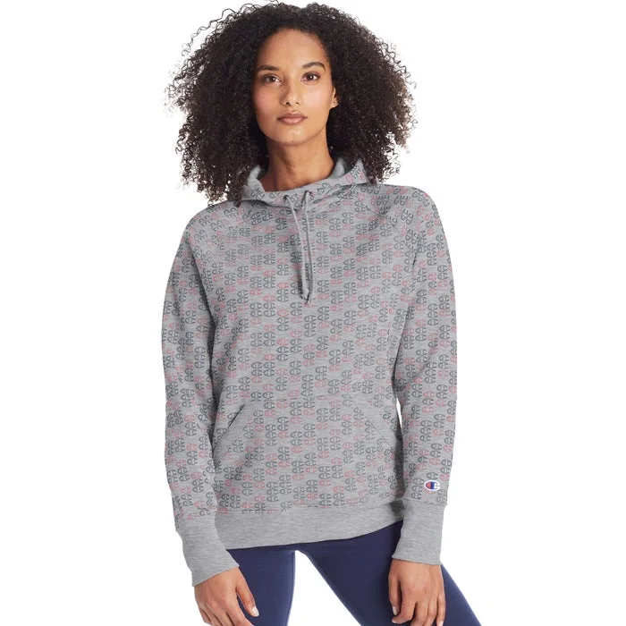 Limited Availability loose fit sports sweatshirtChampion W Powerblend Print Hoodie