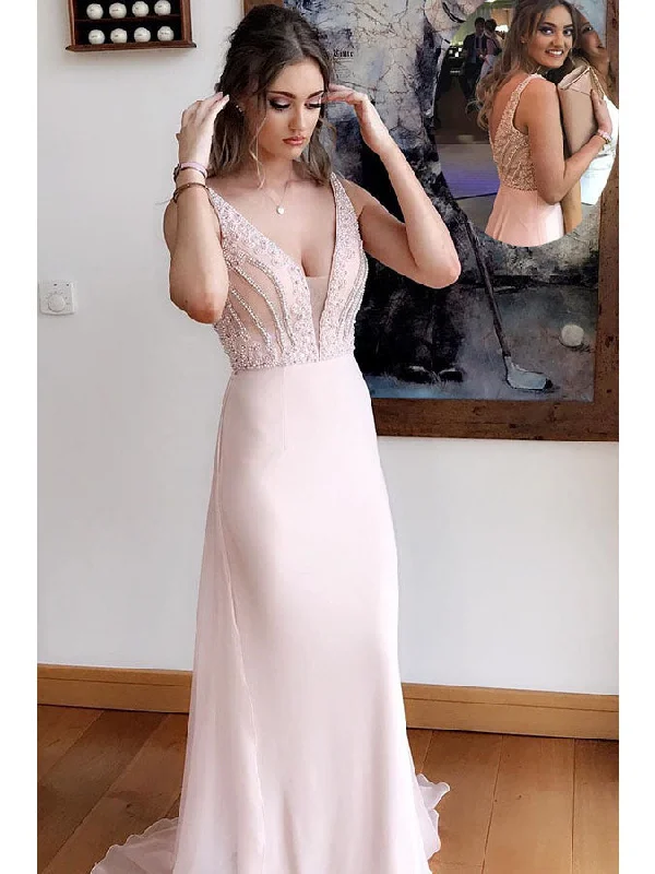 Blowout Sale Sexy Prom Dresses Straps Short Train Beading Long Prom Dress Sexy Evening Dress JKL700 Blowout Sale Sexy Prom Dresses Straps Short Train Beading Long Prom Dress Sexy Evening Dress JKL700