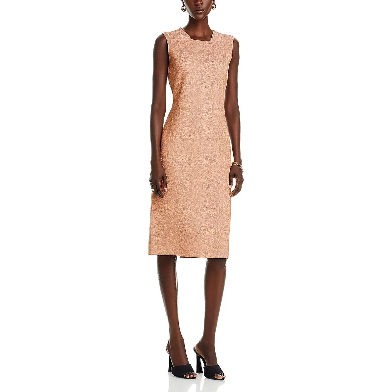 Deal Dash elegant maxi dressWomens Metallic Square Neck Bodycon Dress