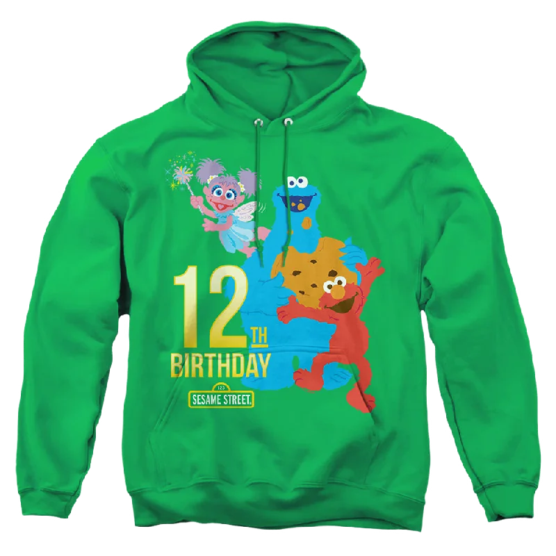 Fantastic Offers lightweight hooded sweatshirtSesame Street 12Th Birthday - Pullover Hoodie Fantastic Offers lightweight hooded sweatshirtSesame Street 12Th Birthday - Pullover Hoodie