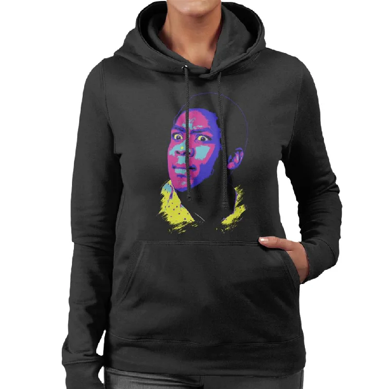 casual hoodie for mencasual hoodie for menTV Times Lenny Henry 1976 Pop Art Stylised Women's Hooded Sweatshirt